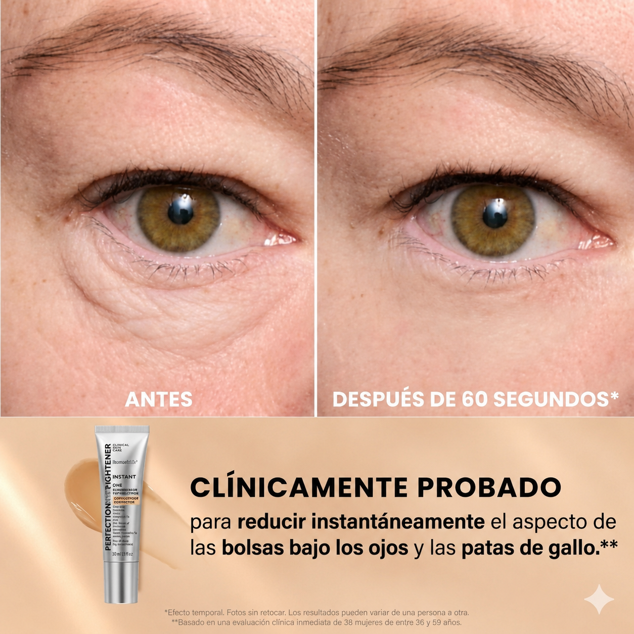 Gel tensor rejuvenecedor de ojos - LamloraLift