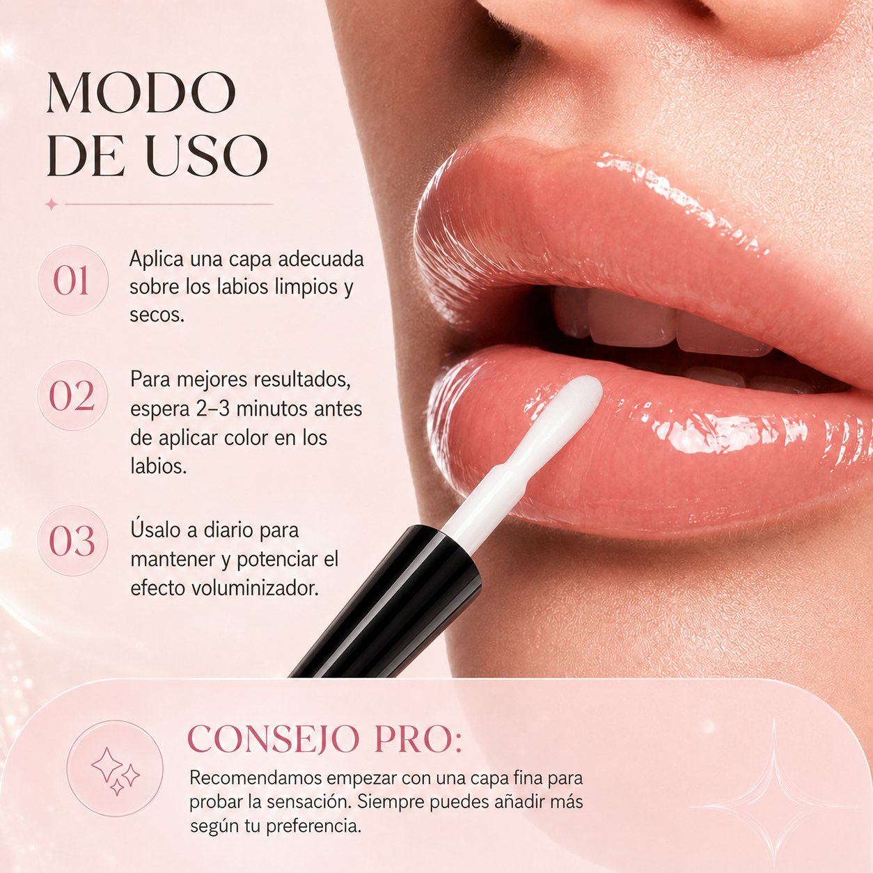 Gloss Voluminizador Labial Hidratante