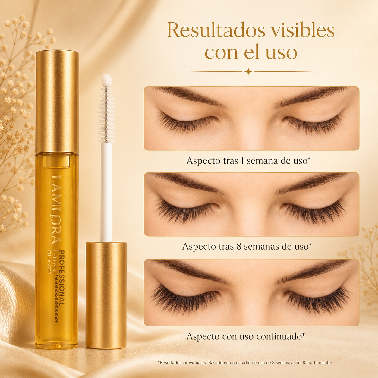 Sérum Fortalecedor de Pestañas y Cejas | LAMLORA