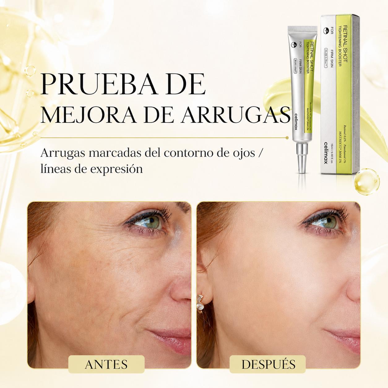 Crema Retinal Reafirmante Antiarrugas | LAMLORA