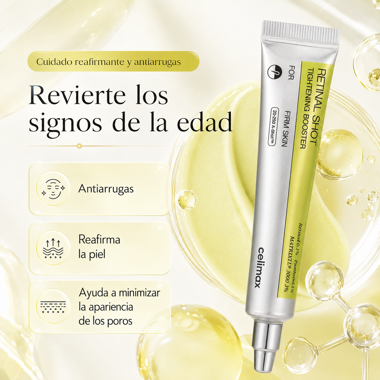 Crema Retinal Reafirmante Antiarrugas | LAMLORA