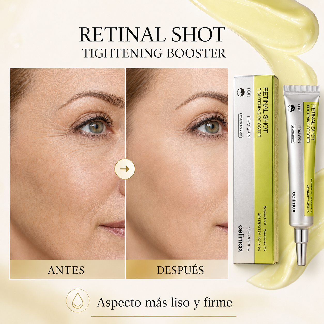 Crema Retinal Reafirmante Antiarrugas | LAMLORA
